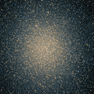 Omega Cen, false color RGB image (r, V, B), created with ZB08 telescope. Credit: Mirek Kicia